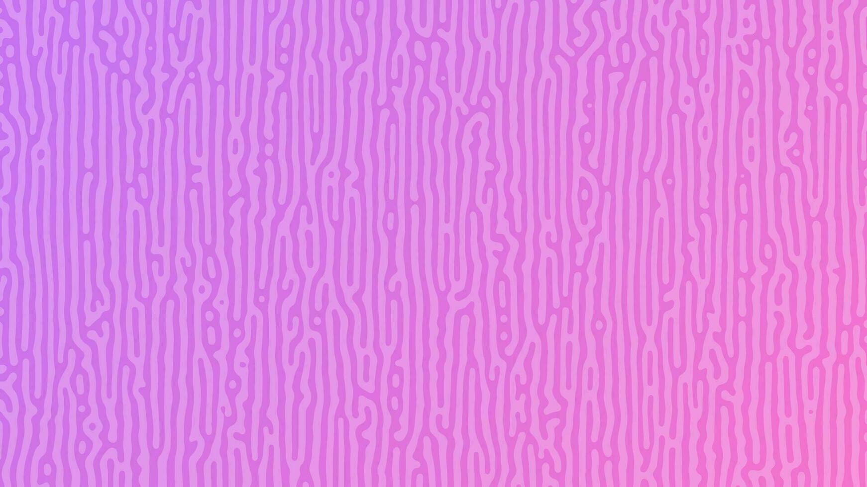 Purple Turing reaction gradient background. Abstract diffusion pattern with chaotic shapes. Vector illustration.