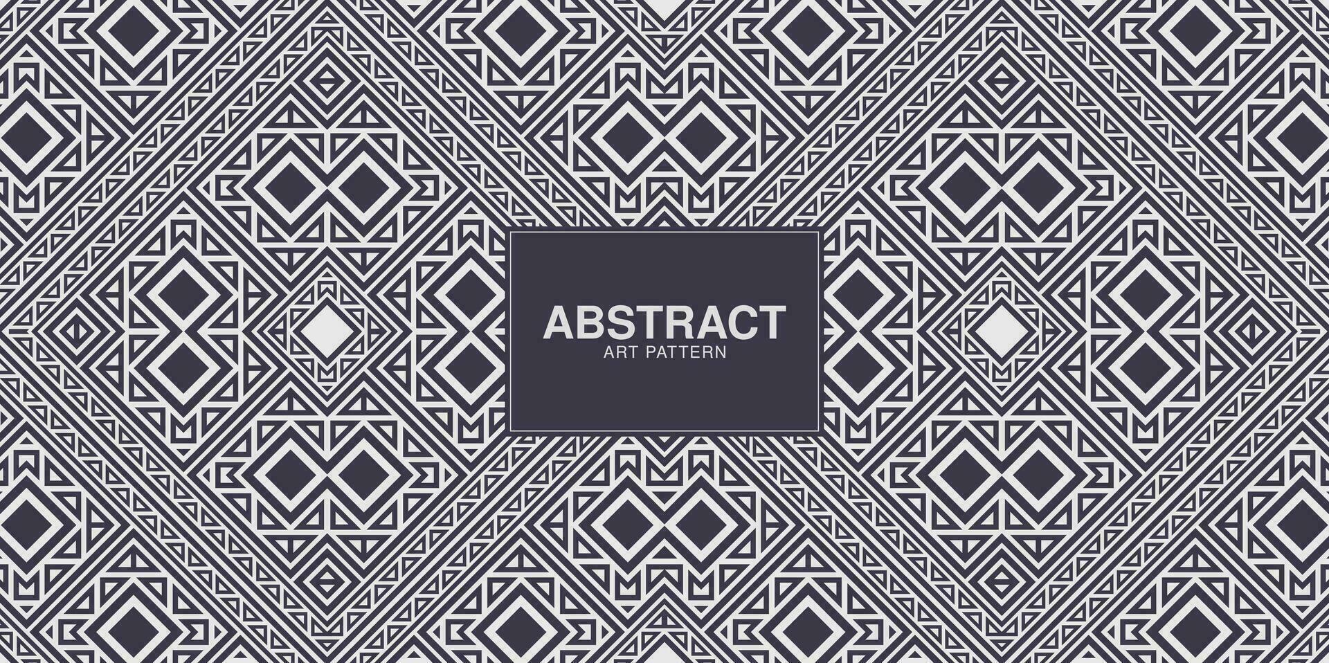 flat ornament line pattern design vector