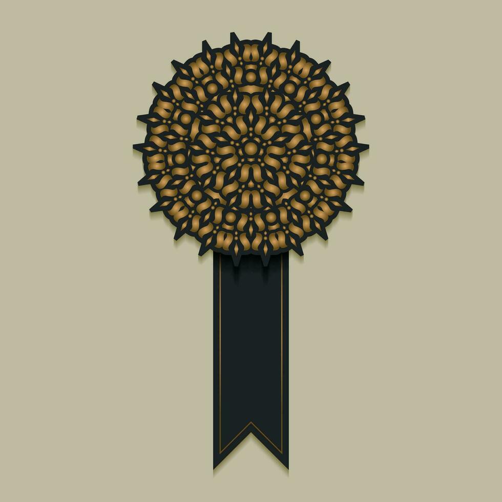Luxury mandala decorative banner vector