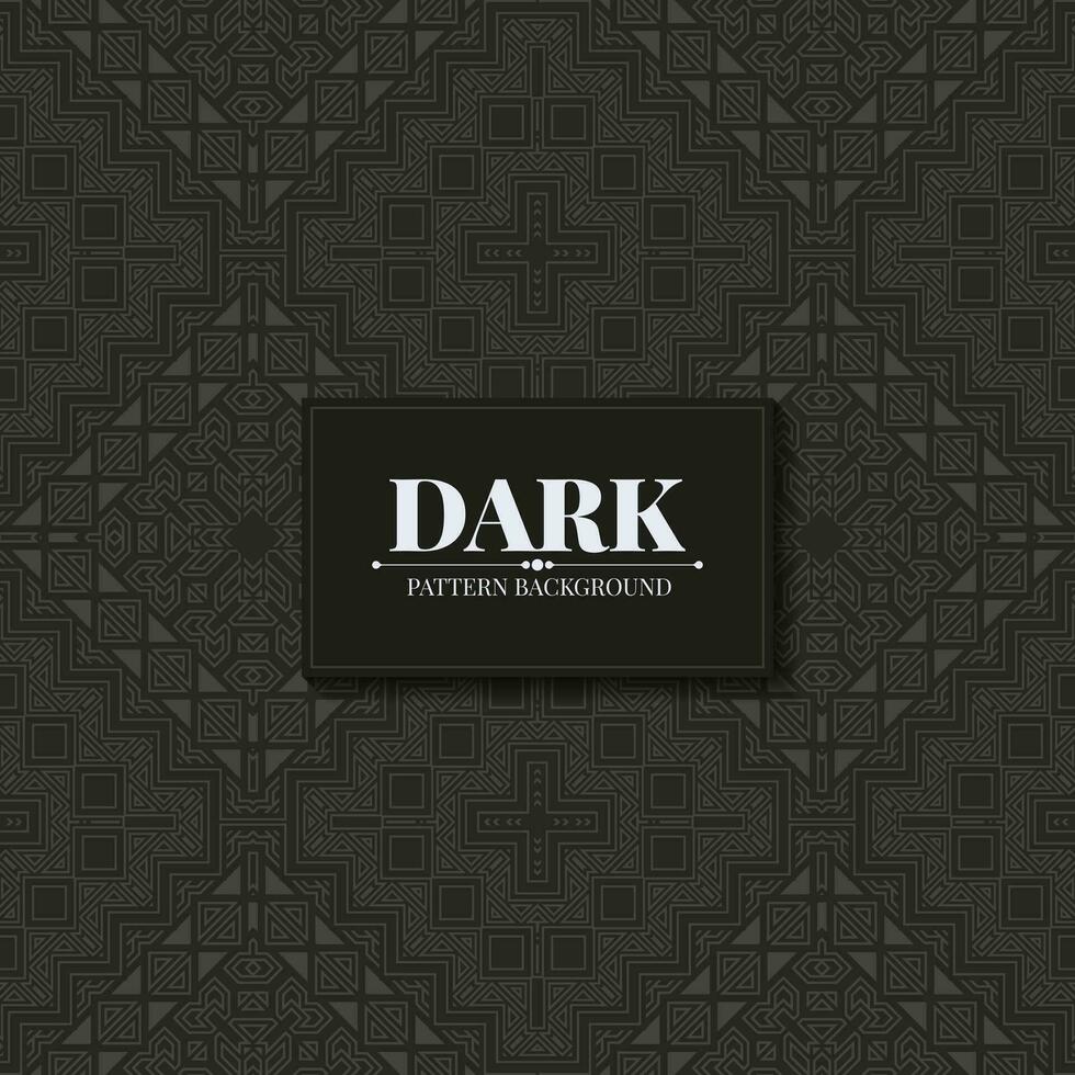 dark ethnic seamless pattern template vector