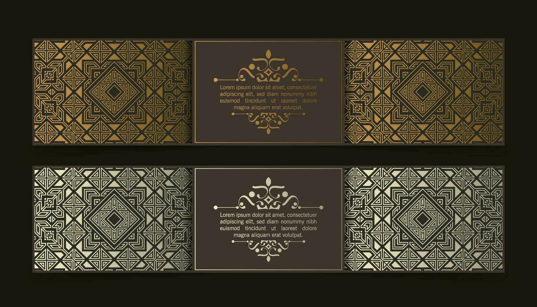 Luxury calligraphy square ornament frame line vector