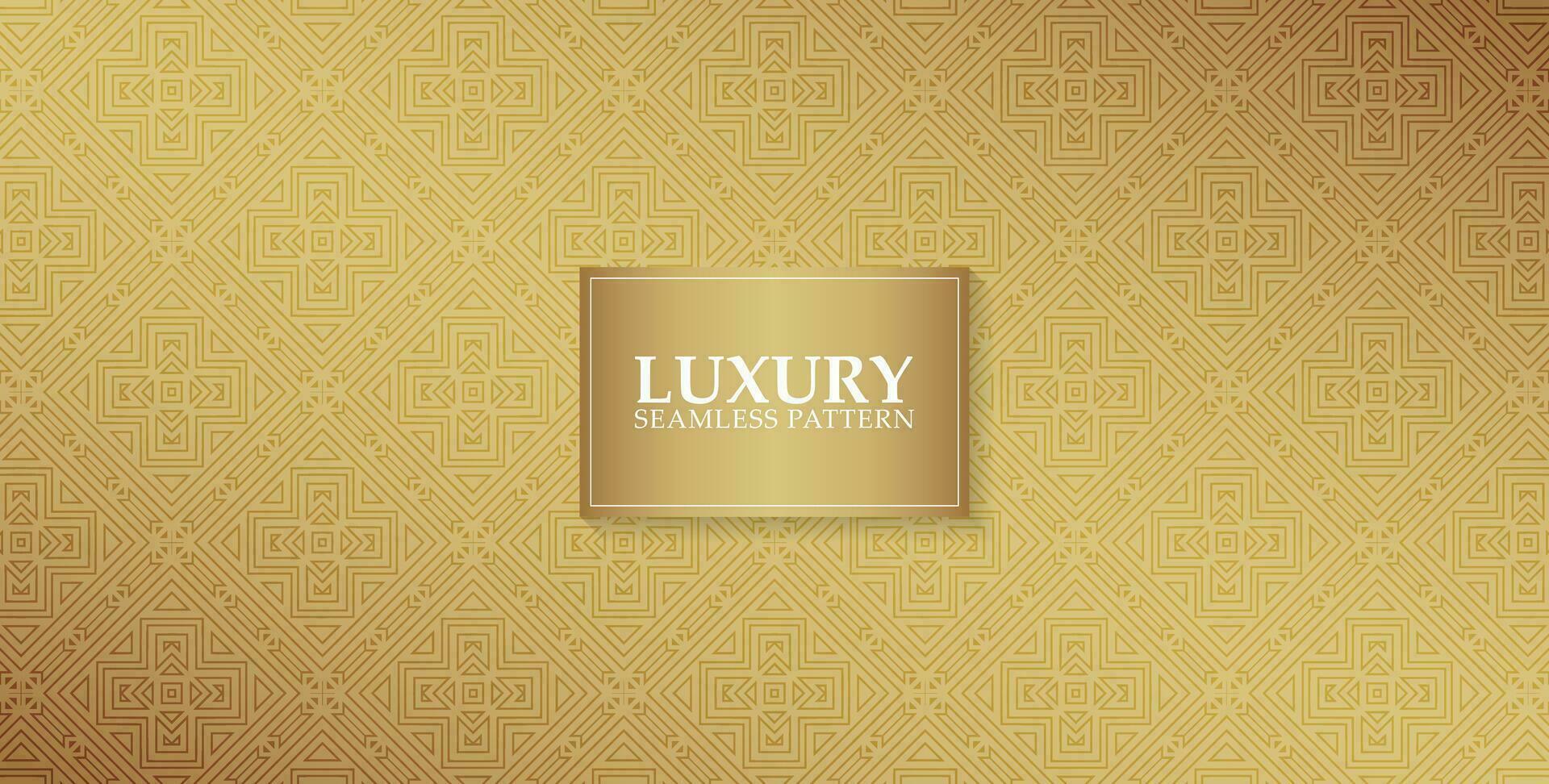 elegant gold abstract line pattern vector