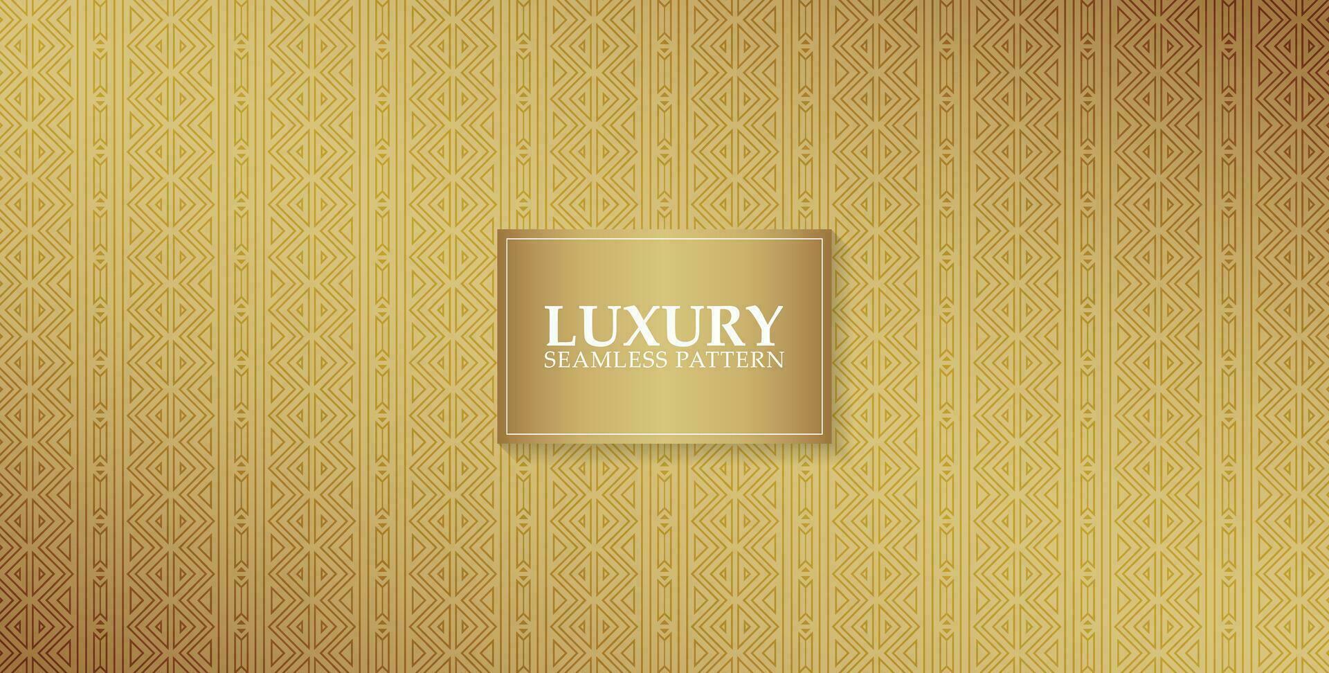 elegant gold abstract line pattern vector
