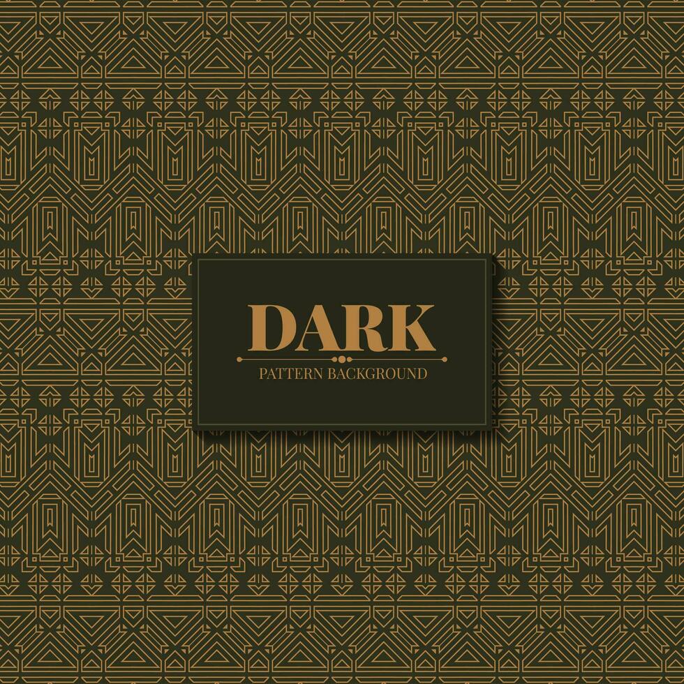 luxury dark seamless pattern background vector