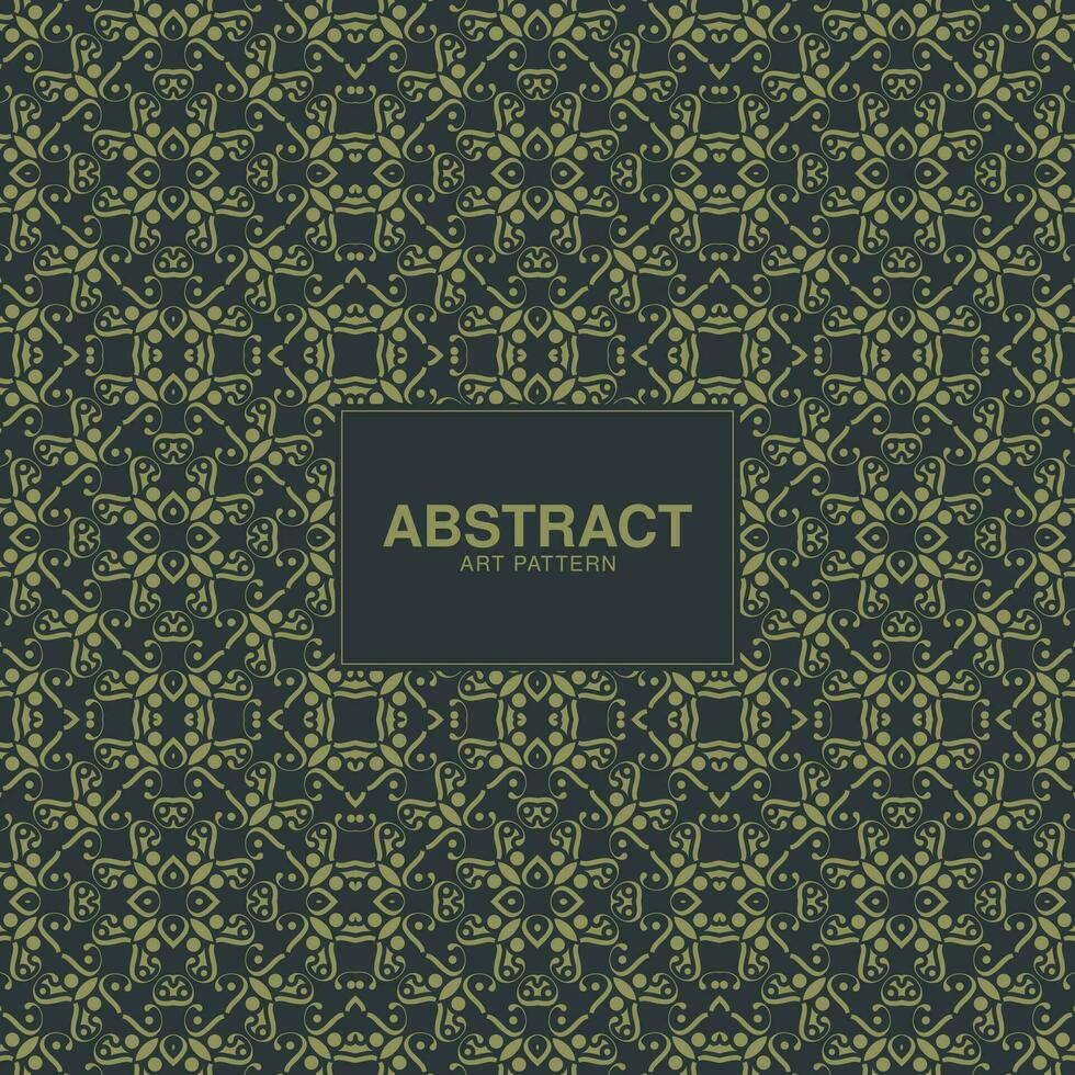 flat ornament line pattern design vector