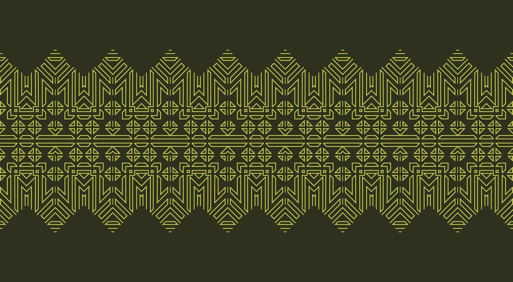 ornamental pattern border Design Template vector