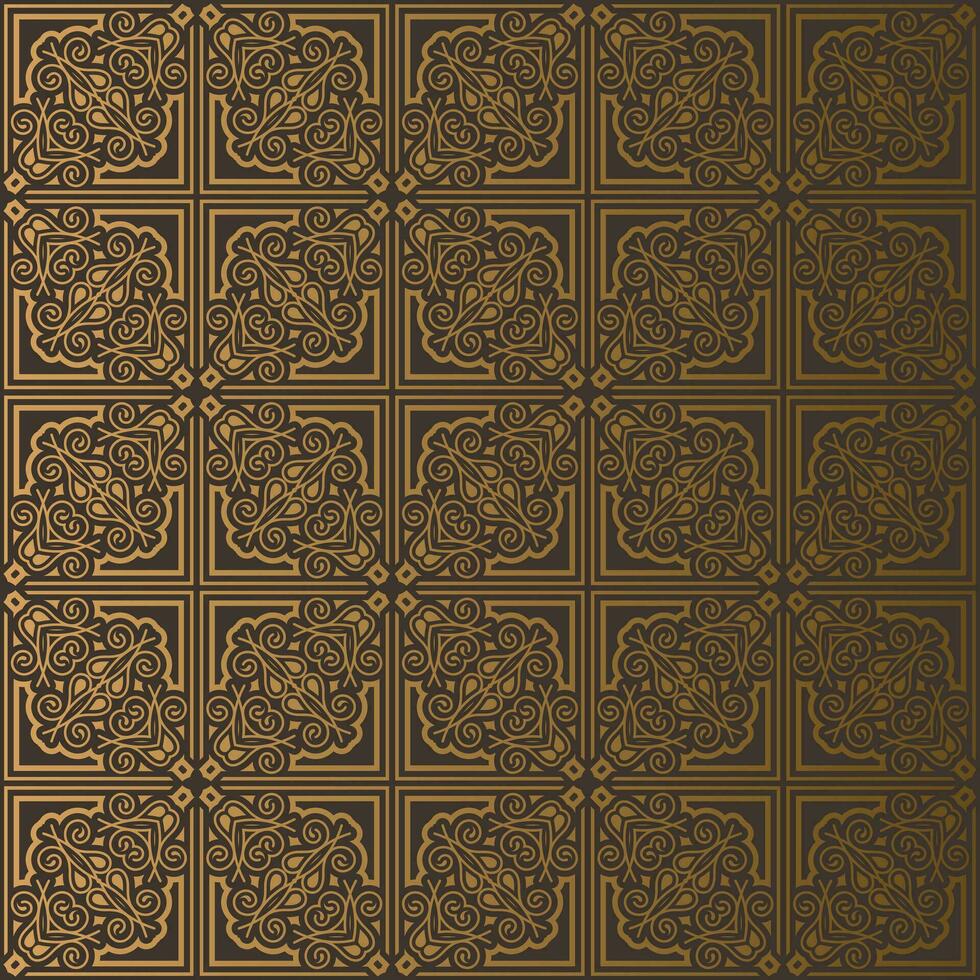 luxury dark seamless pattern background vector