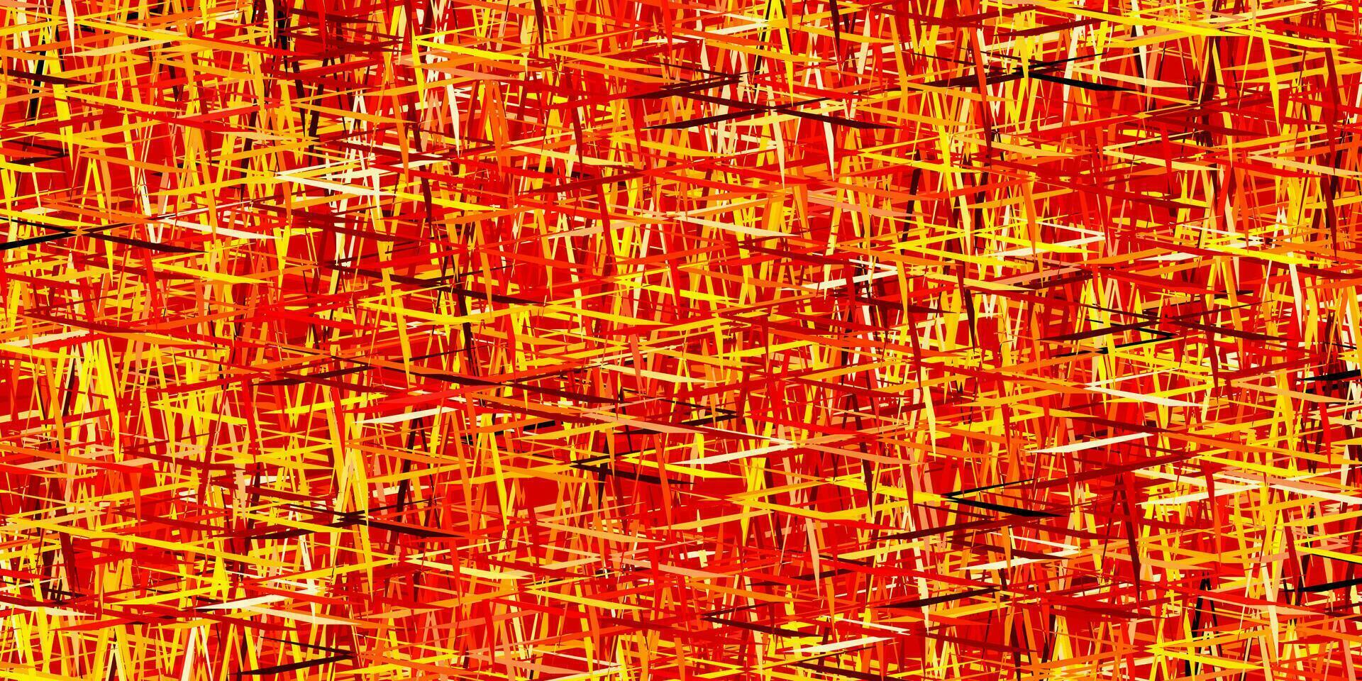 Dark Red, Yellow vector background with stright stripes.