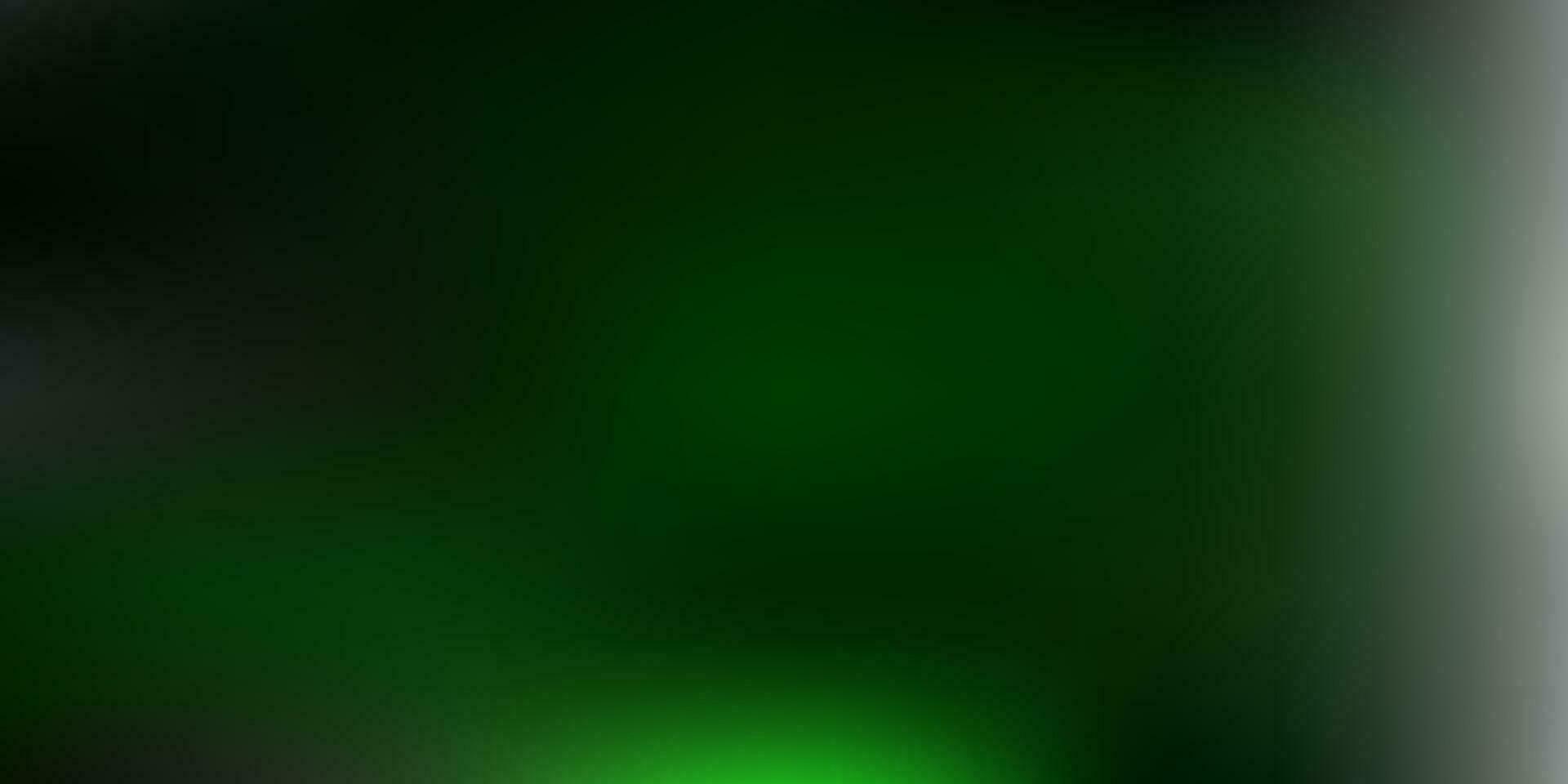 Dark green vector blurred backdrop.