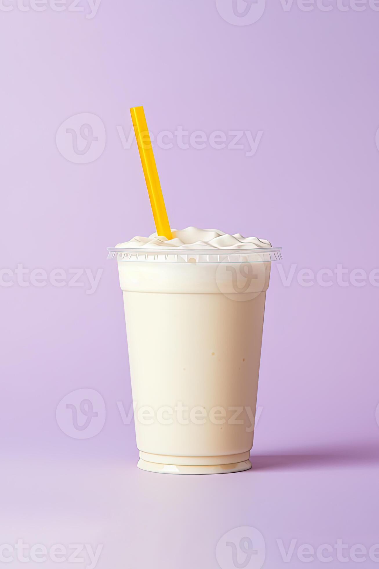 https://static.vecteezy.com/system/resources/previews/026/278/080/large_2x/vanilla-milkshake-in-plastic-takeaway-cup-isolated-on-pastel-background-ai-generated-photo.jpg