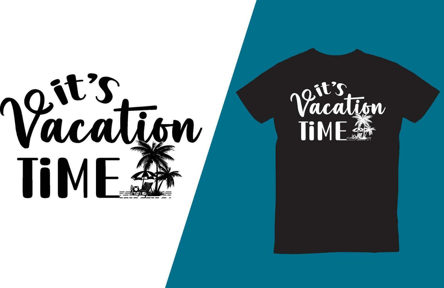 The perfect Summer cool t-shirt design with funny quotes. vector