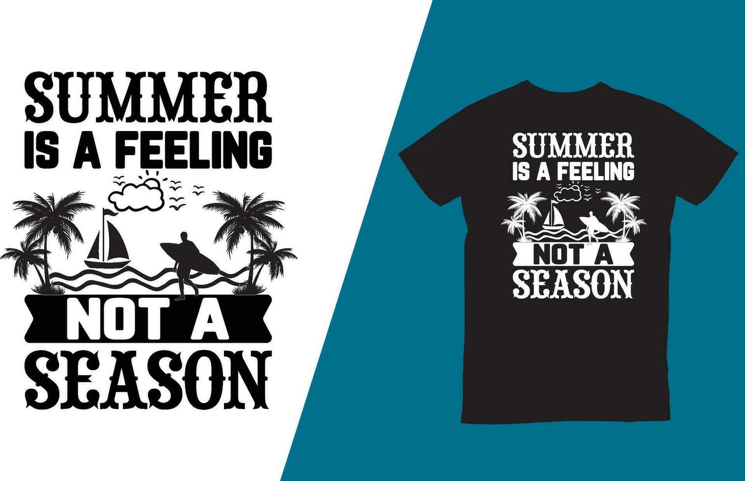 The perfect Summer cool t-shirt design with funny quotes. vector