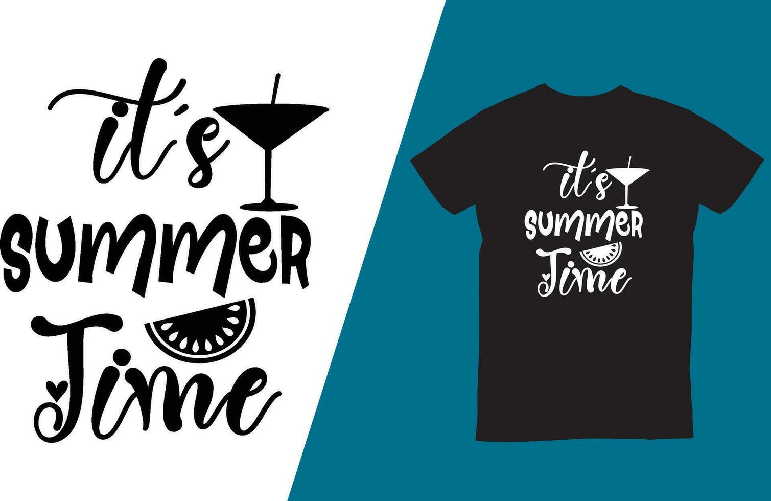 The perfect Summer cool t-shirt design with funny quotes. vector