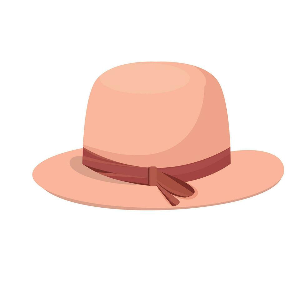 plano vector de los hombres y De las mujeres sombreros. elegante de los hombres y De las mujeres sombreros.