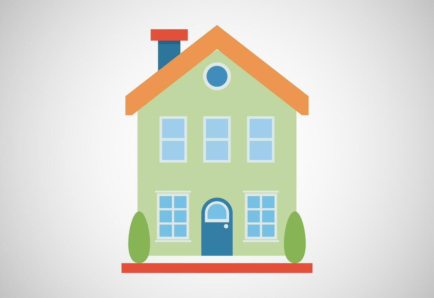 casa o hogar diseño modelo vector ilustracion