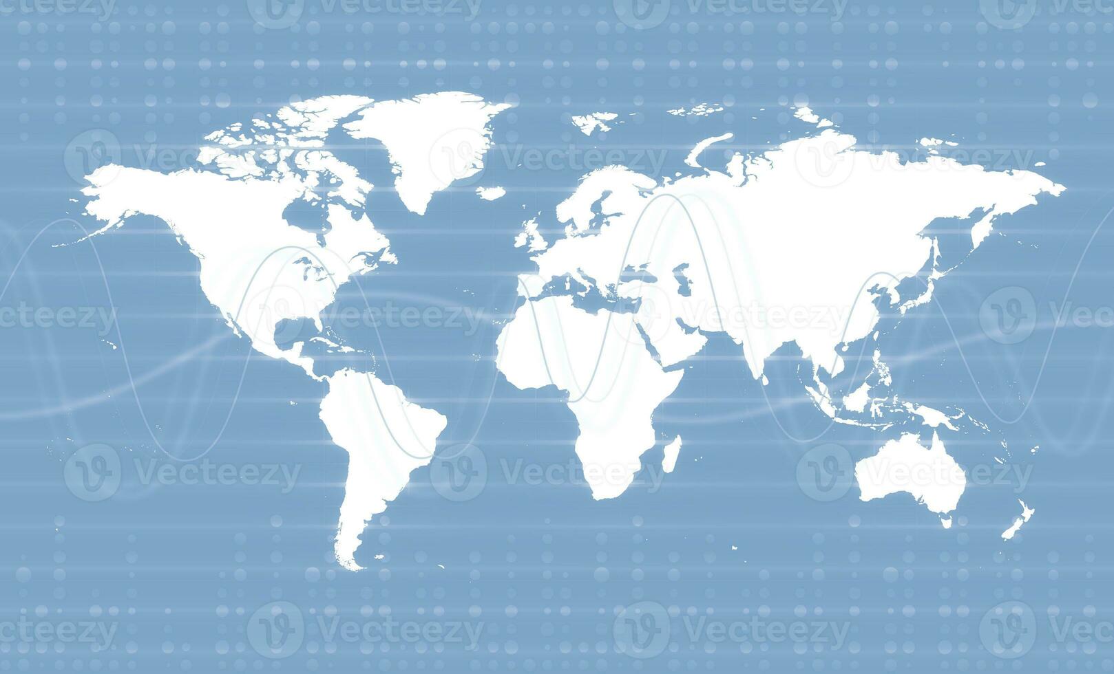 Digital World Map Business Background Theme photo