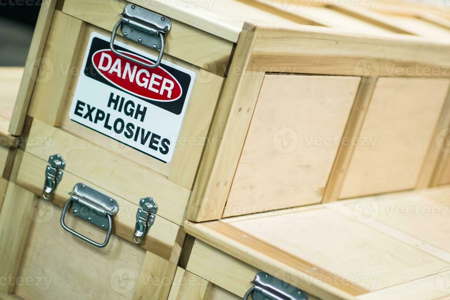 Boxes with High Explosive photo