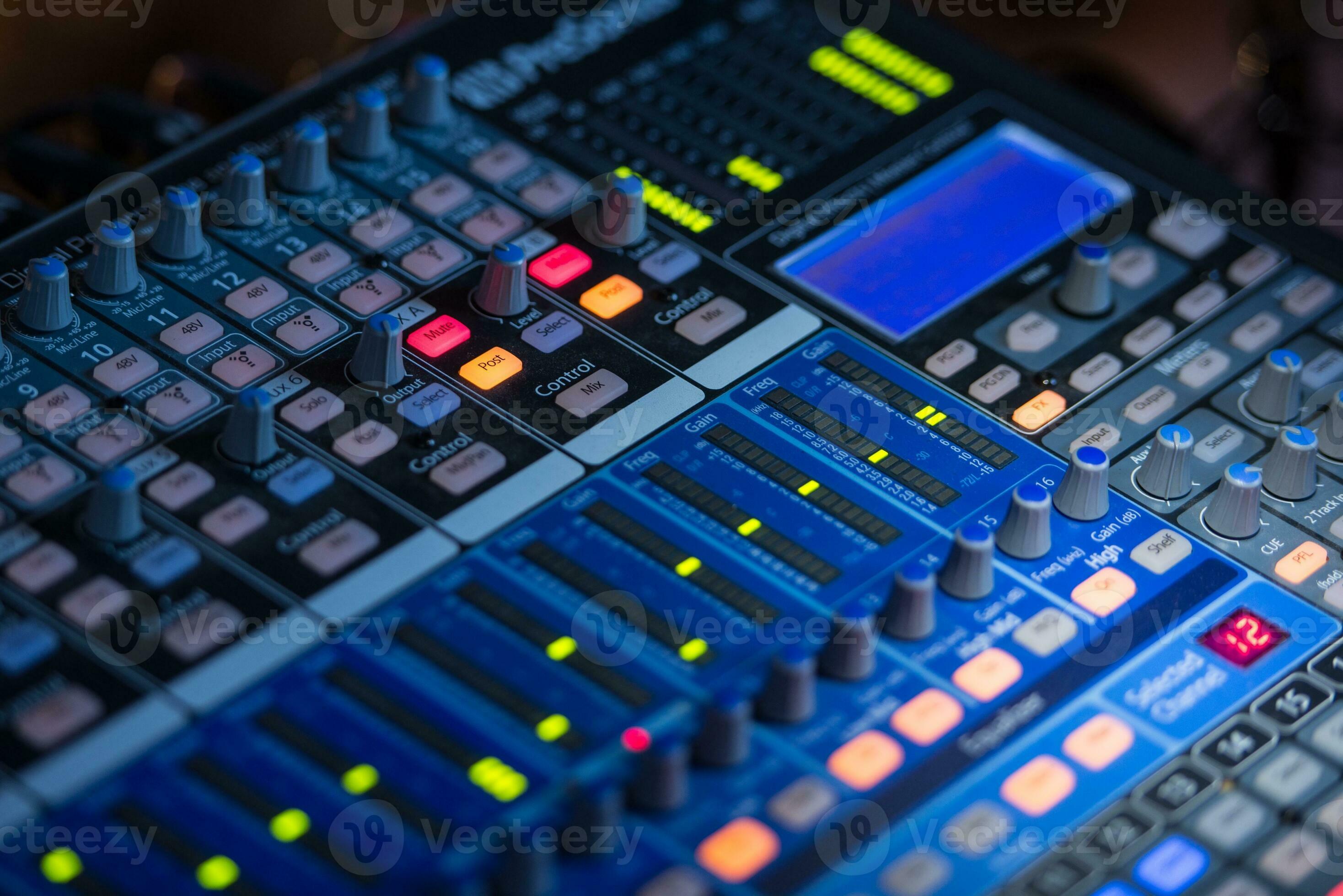 Concert Audio Mixer 26279245 Stock Photo at Vecteezy