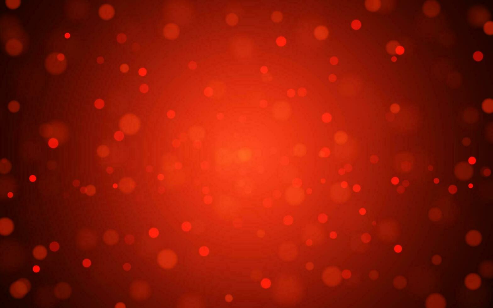 Red color bokeh soft light abstract backgrounds, Vector eps 10 illustration bokeh particles, Backgrounds decoration