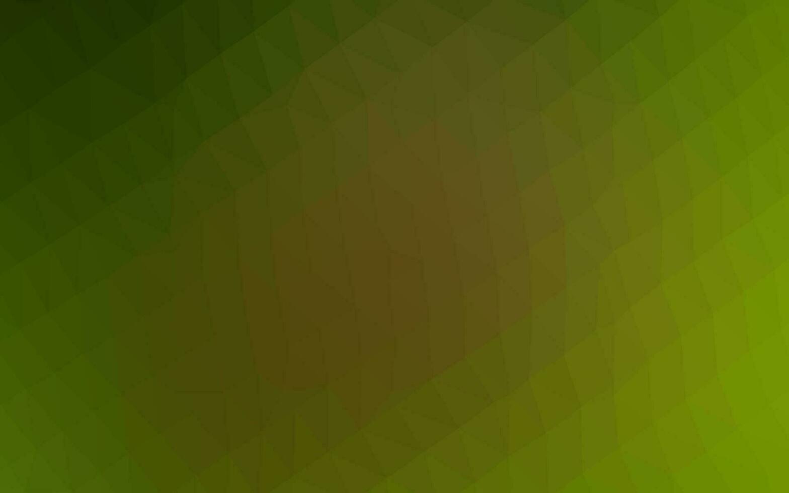 Light Green, Yellow vector polygon abstract background.