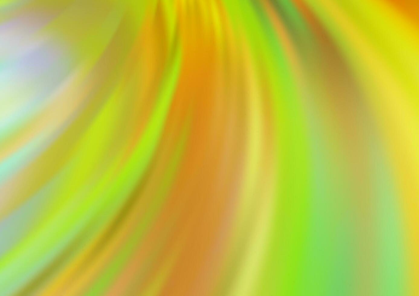 Light Green, Yellow vector template with lava shapes.