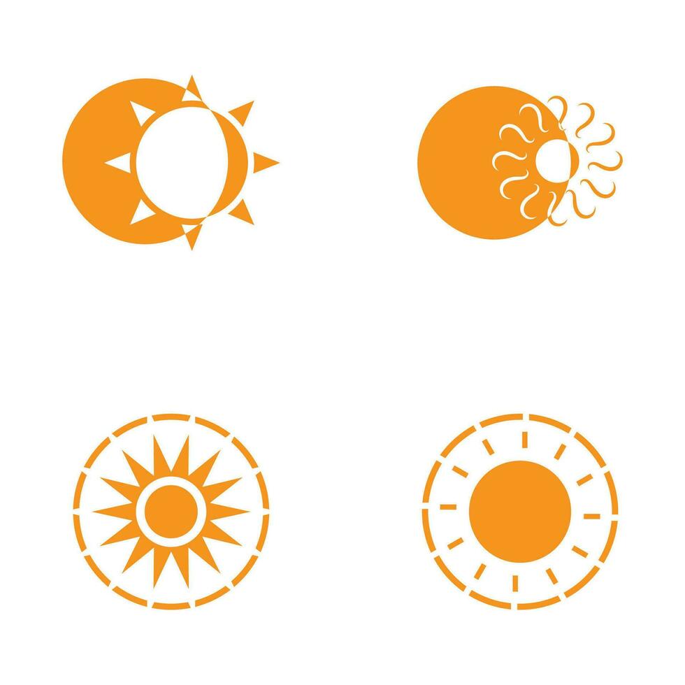 Sun Vector illustration Icon