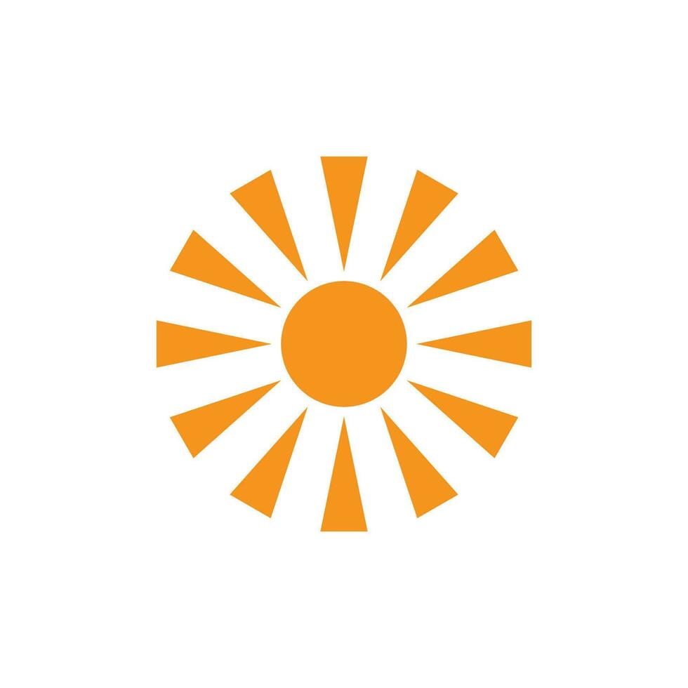 Sun Vector illustration Icon