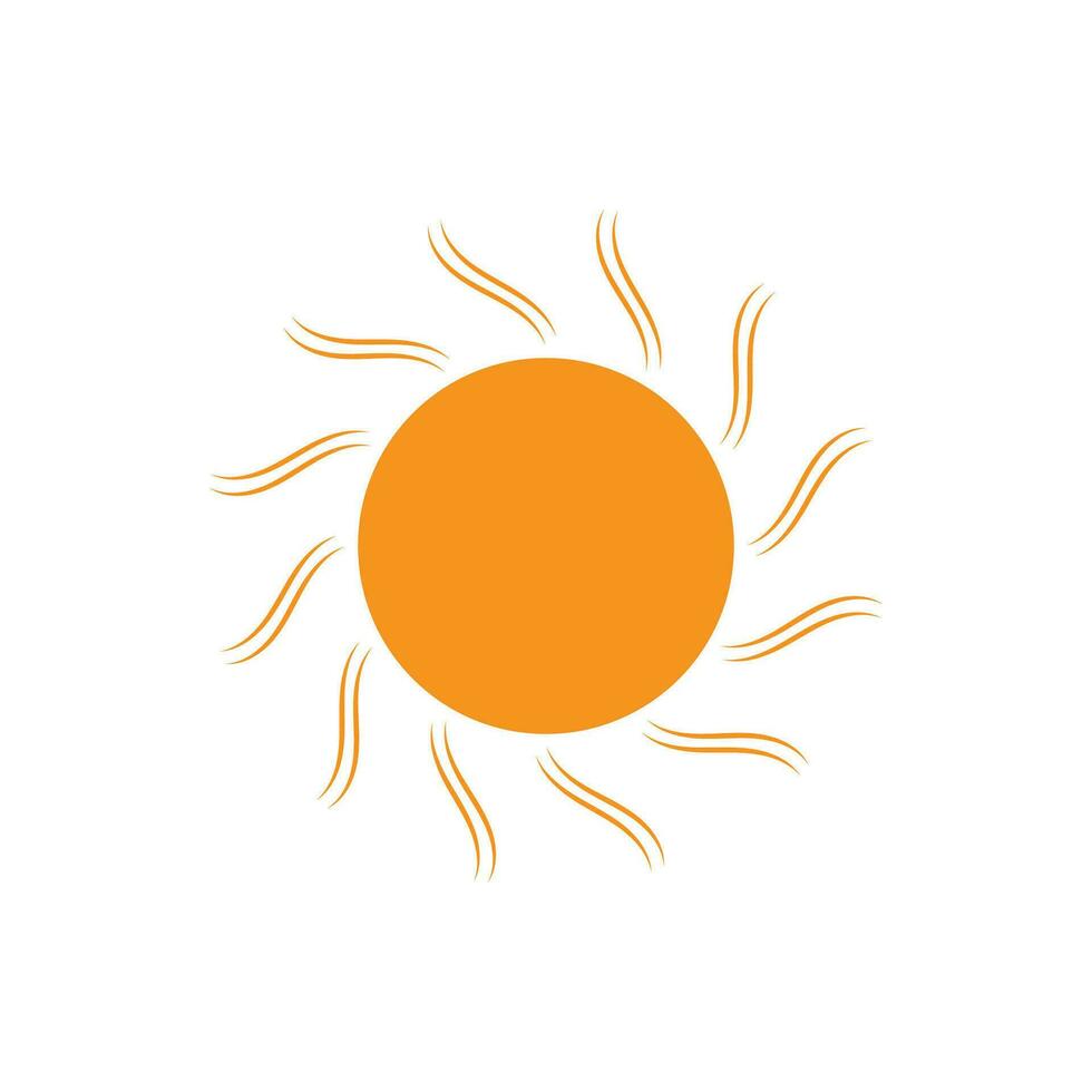 Sun Vector illustration Icon