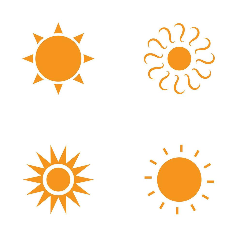 Sun Vector illustration Icon