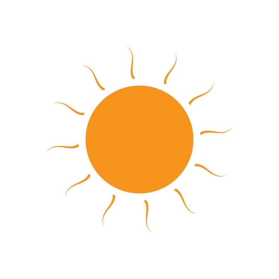 Sun Vector illustration Icon