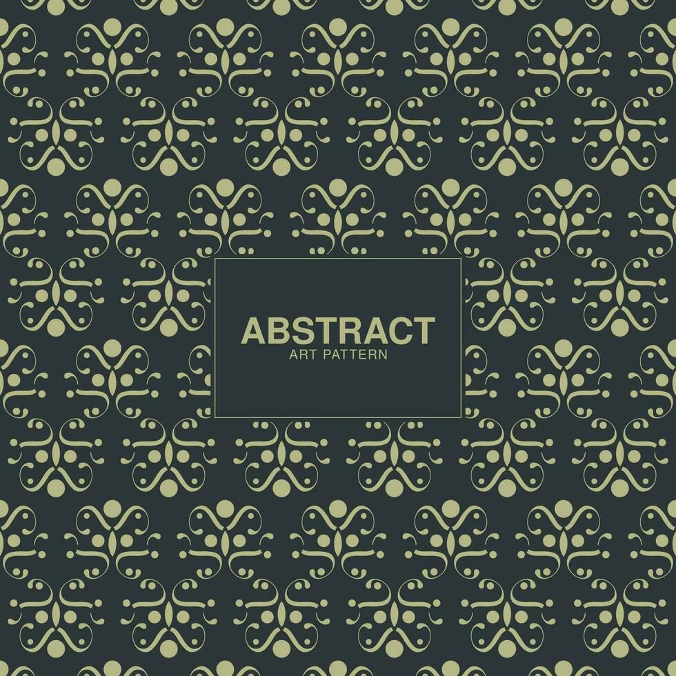 flat ornament line pattern design vector