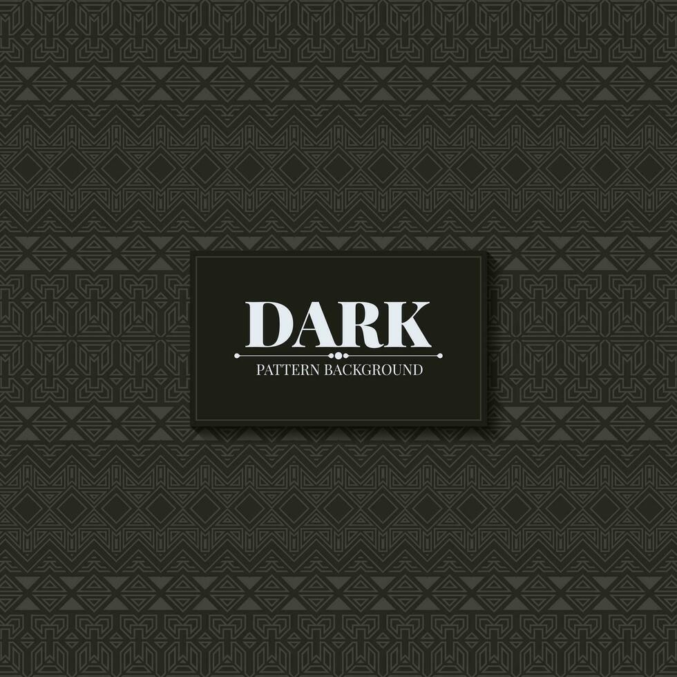 dark ethnic seamless pattern template vector