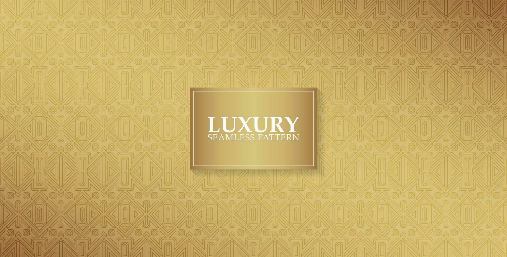 elegant gold abstract line pattern vector