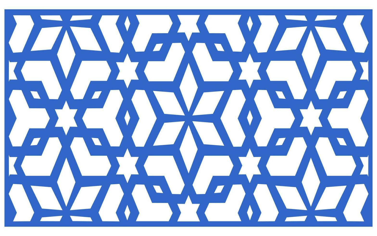 Decorative floral patterns, geometric template for cnc laser cutting vector