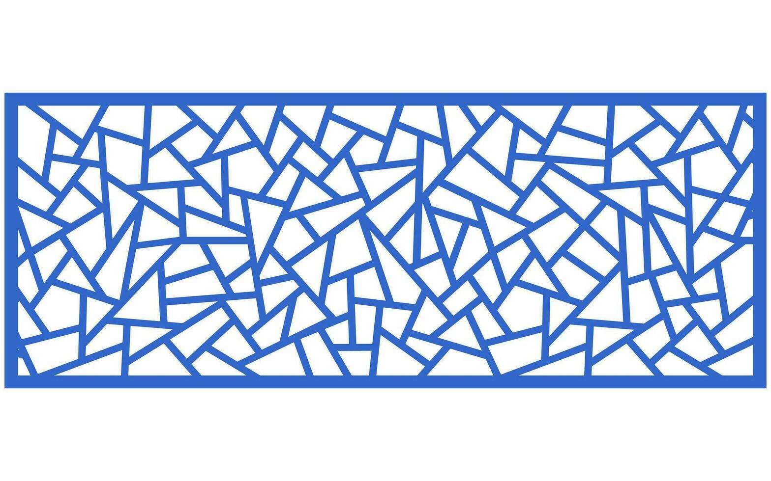 Decorative floral patterns, geometric template for cnc laser cutting vector