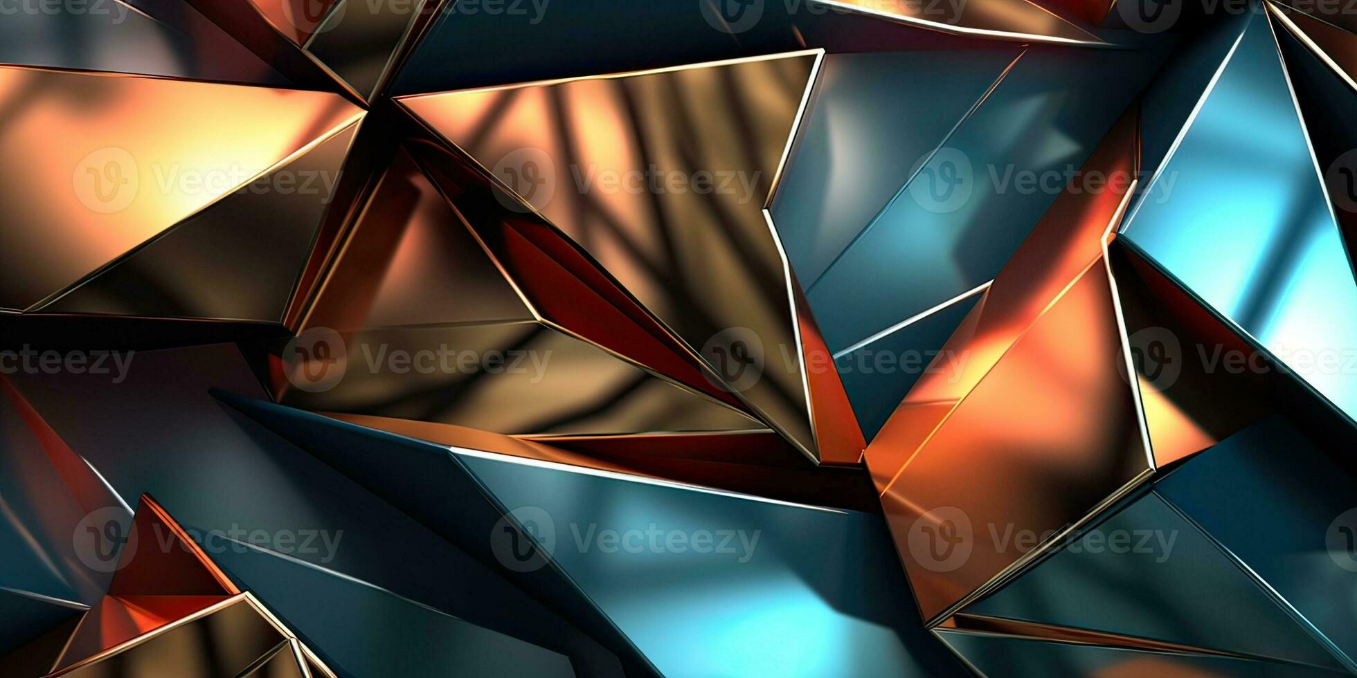 Generative AI illustration of abstract luxury background design. Digital illustration, 3D style. photo