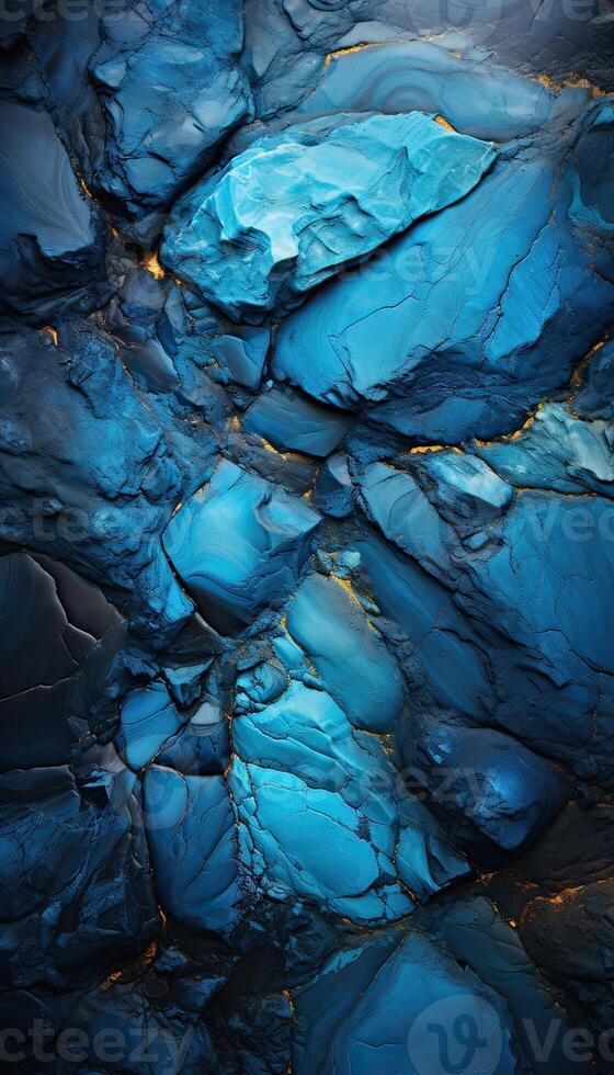 illustration of dark monochrome liken blue, texture, abstract, psychedelic, vibrant background photo