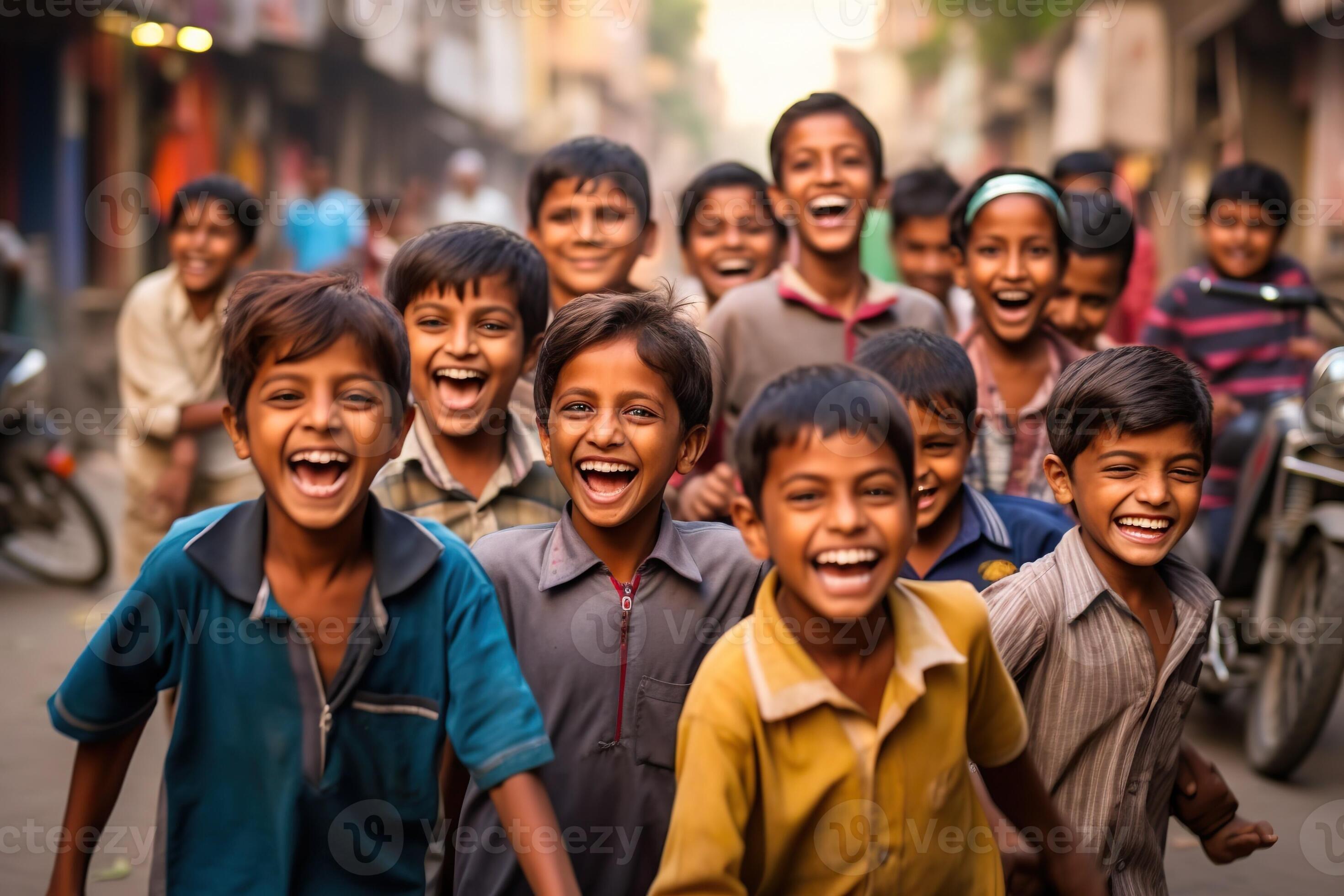 Illustration Of Very Happy Kids Hanging Out With Friends Together illustration-of-very-happy-kids-hanging-out-with-friends-together