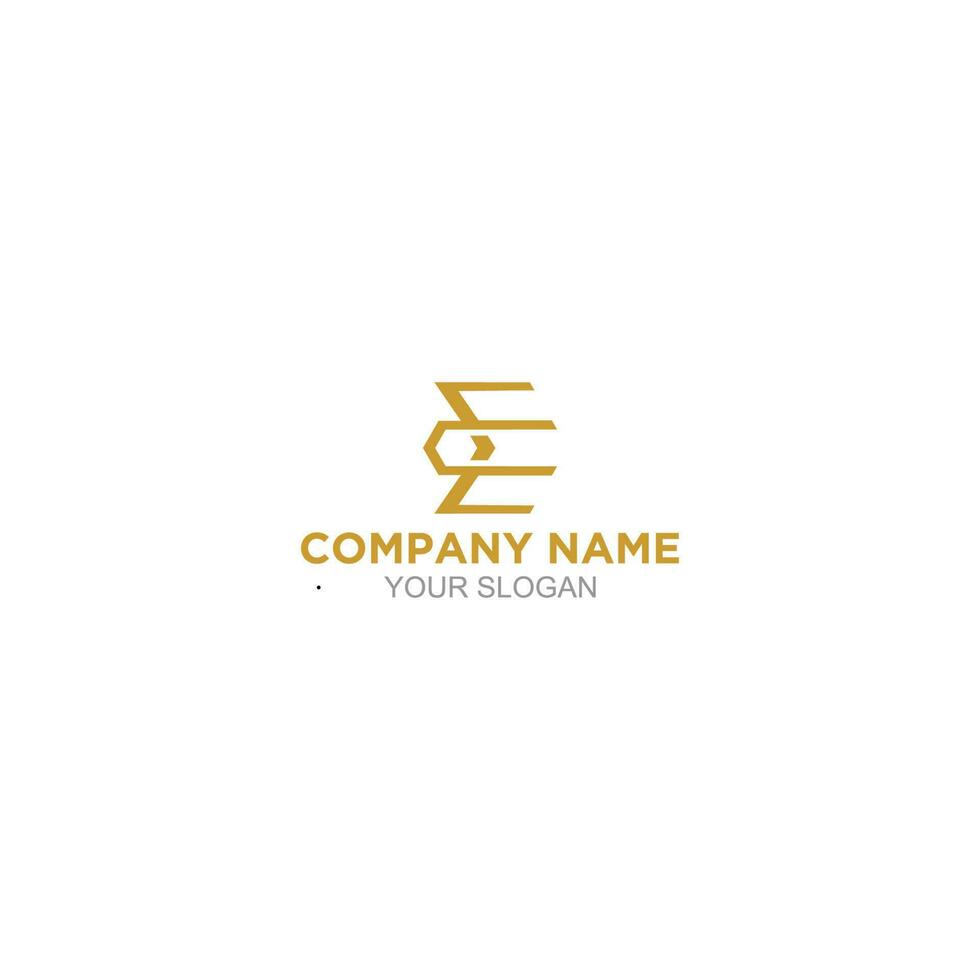 sencillo CE logo diseño vector