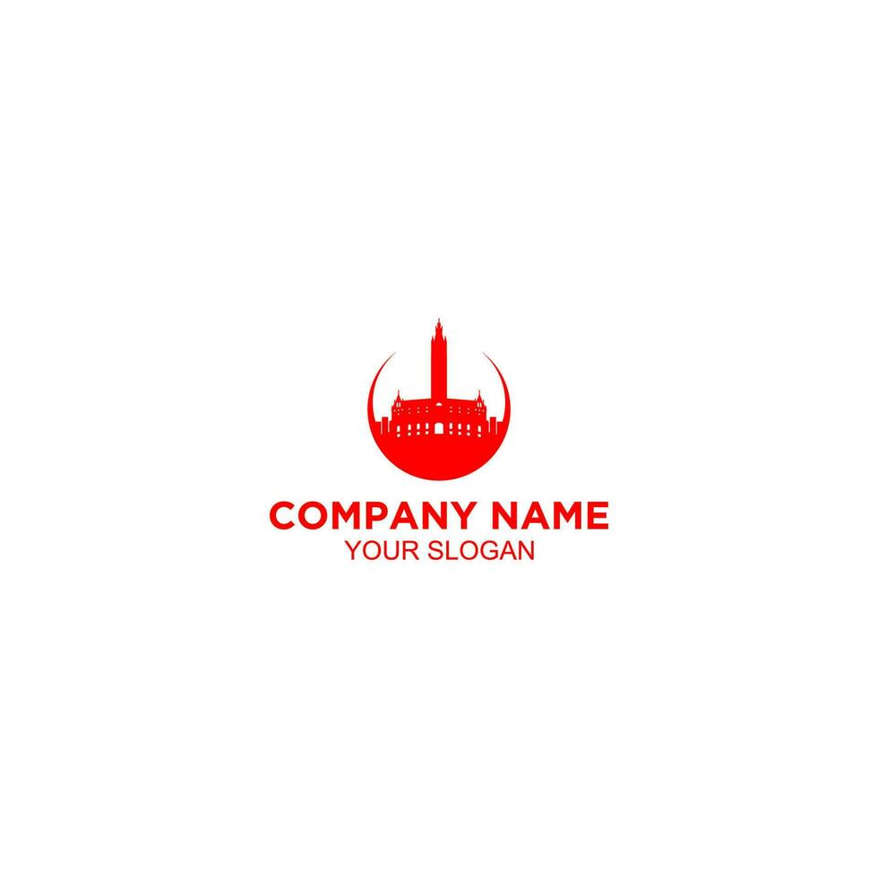 Red Kingdom Logo Design Vector