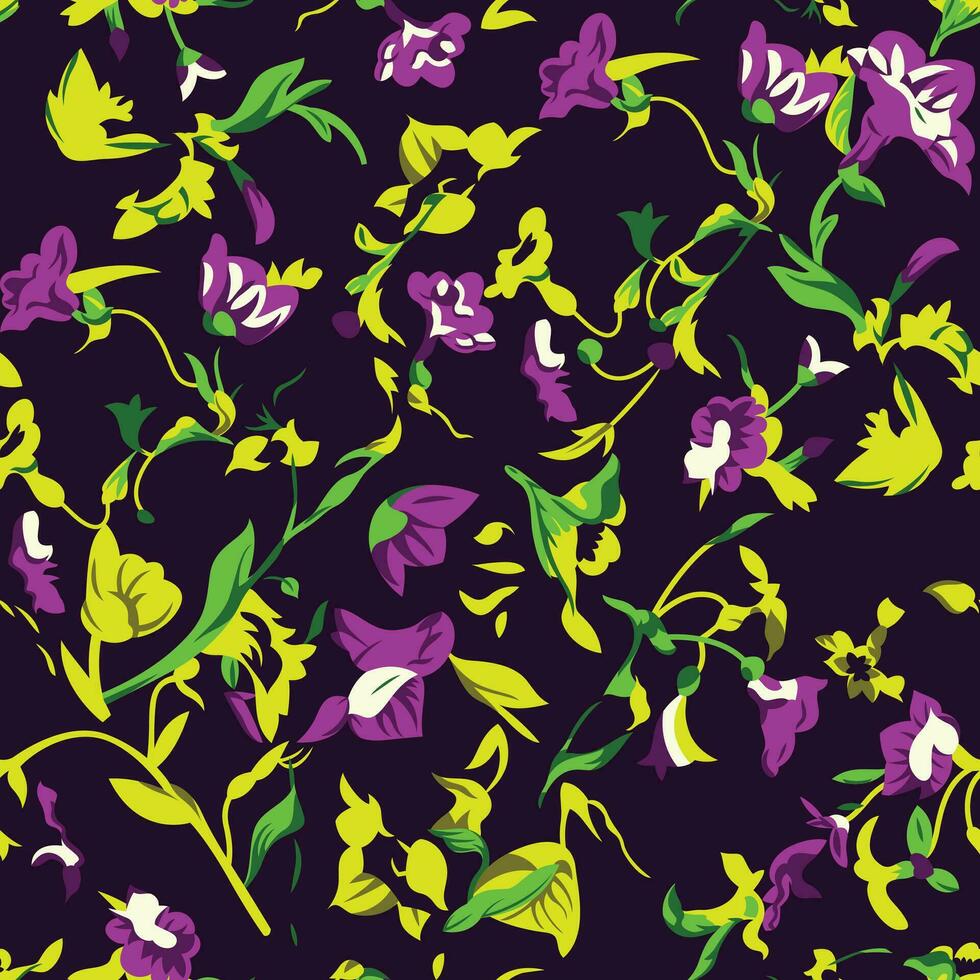 Awesome Floral Pattern. vector
