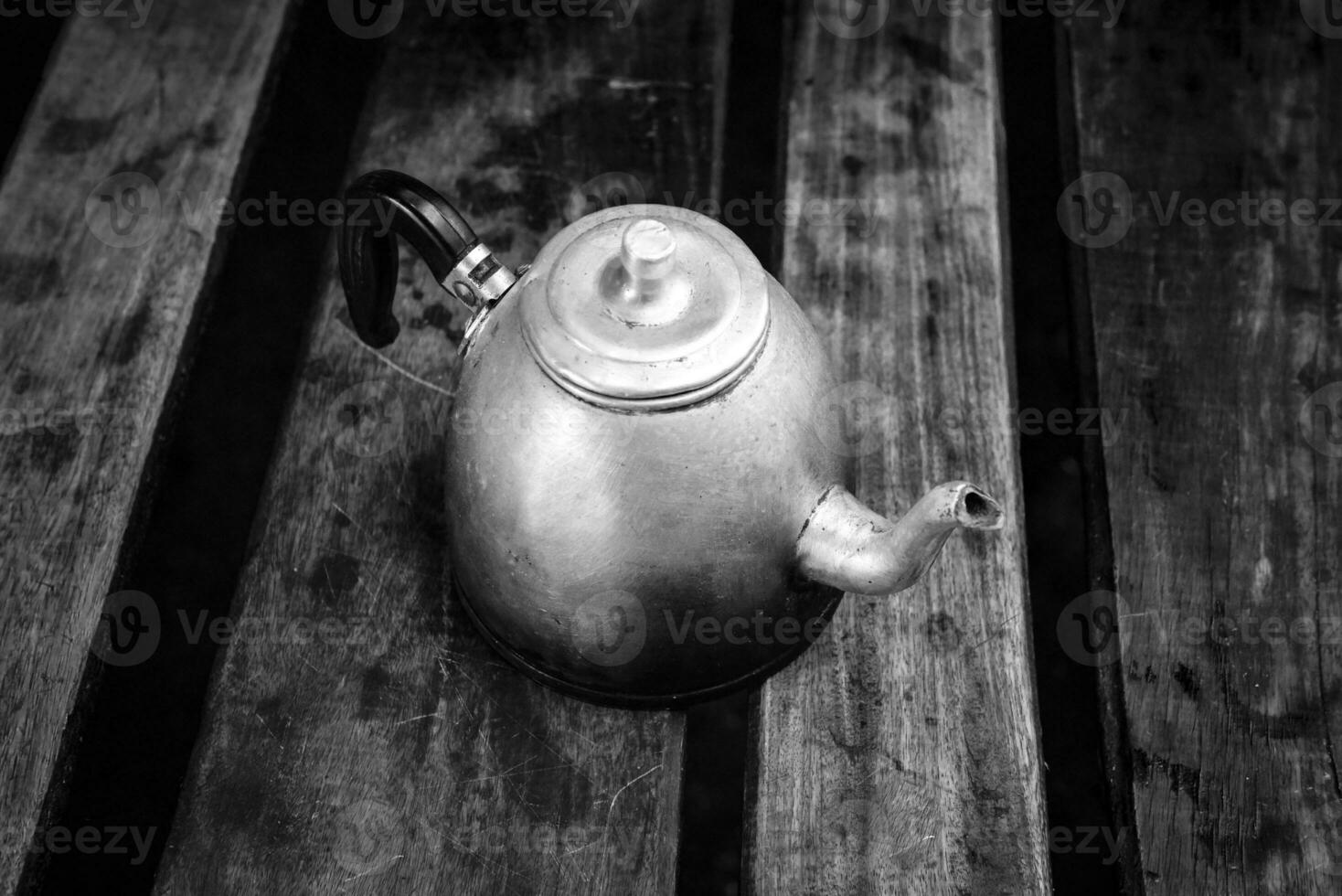 Pava on a wooden table, Pampas, Argentina photo