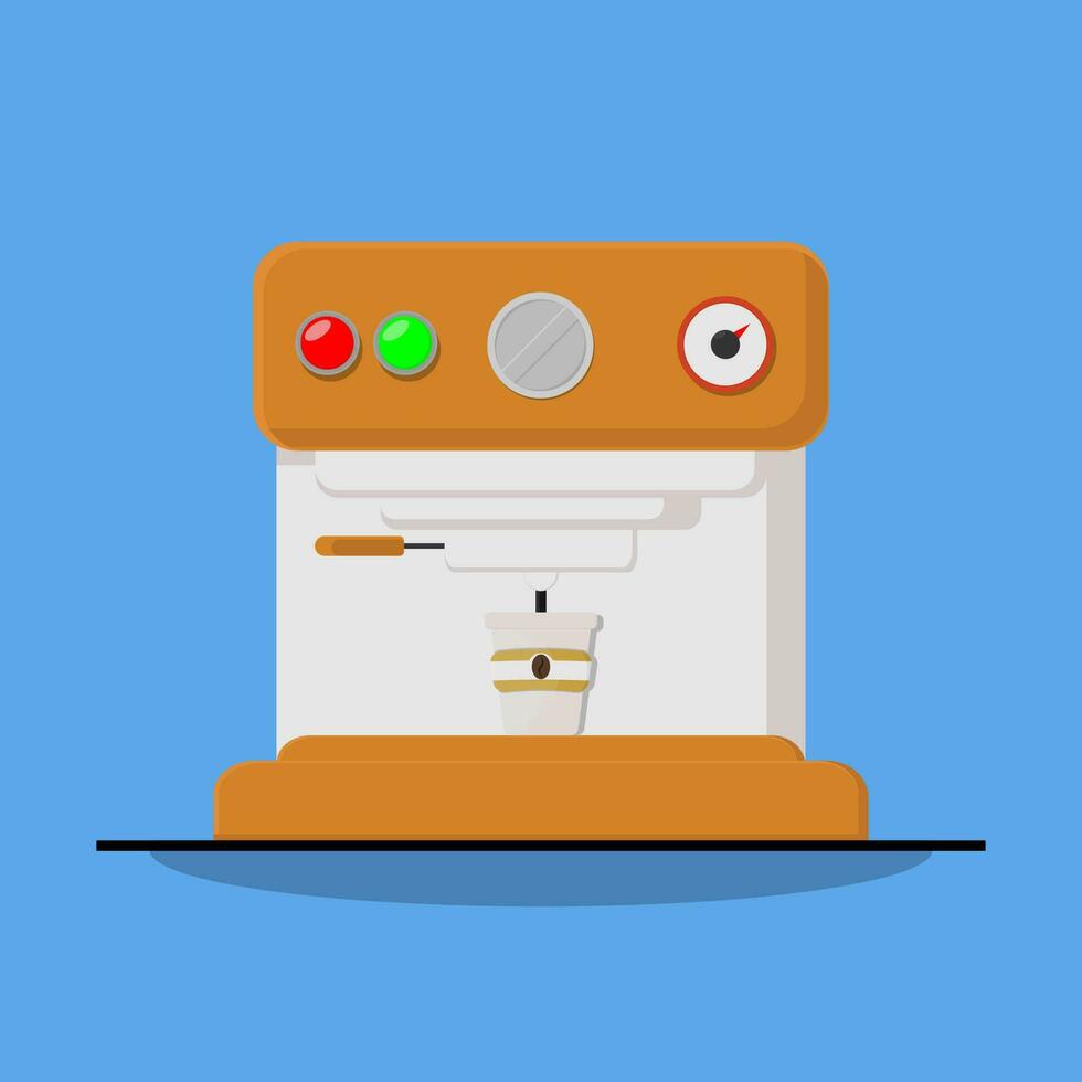 coffee maker vector illustration