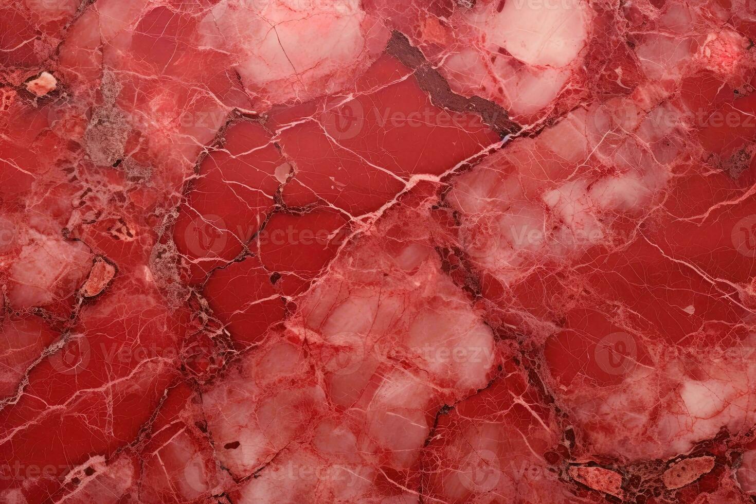 rojo mármol textura antecedentes. rojo mármol piso y pared teja. natural granito Roca. ai generado foto