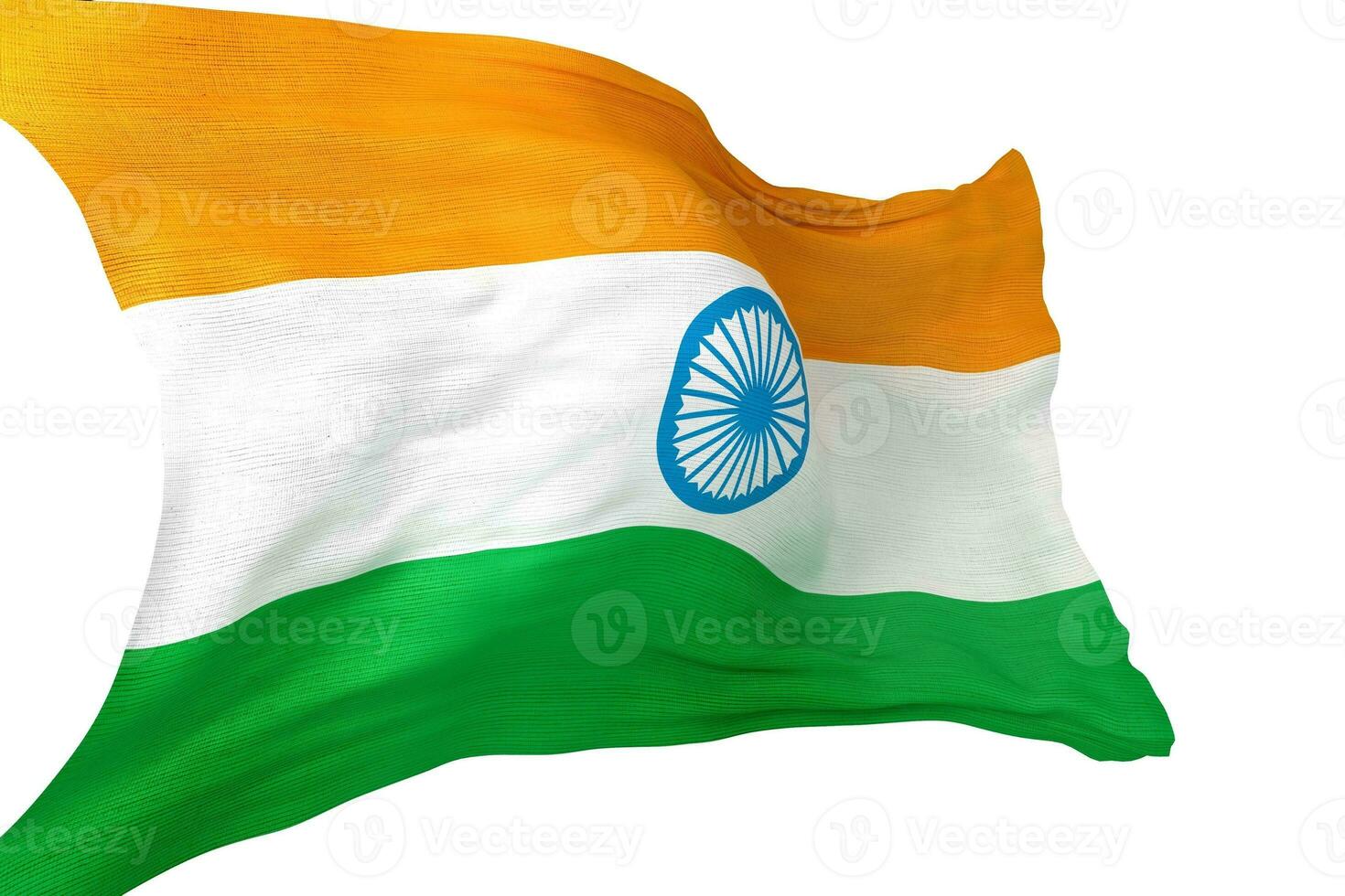 India National Flag Isolated photo