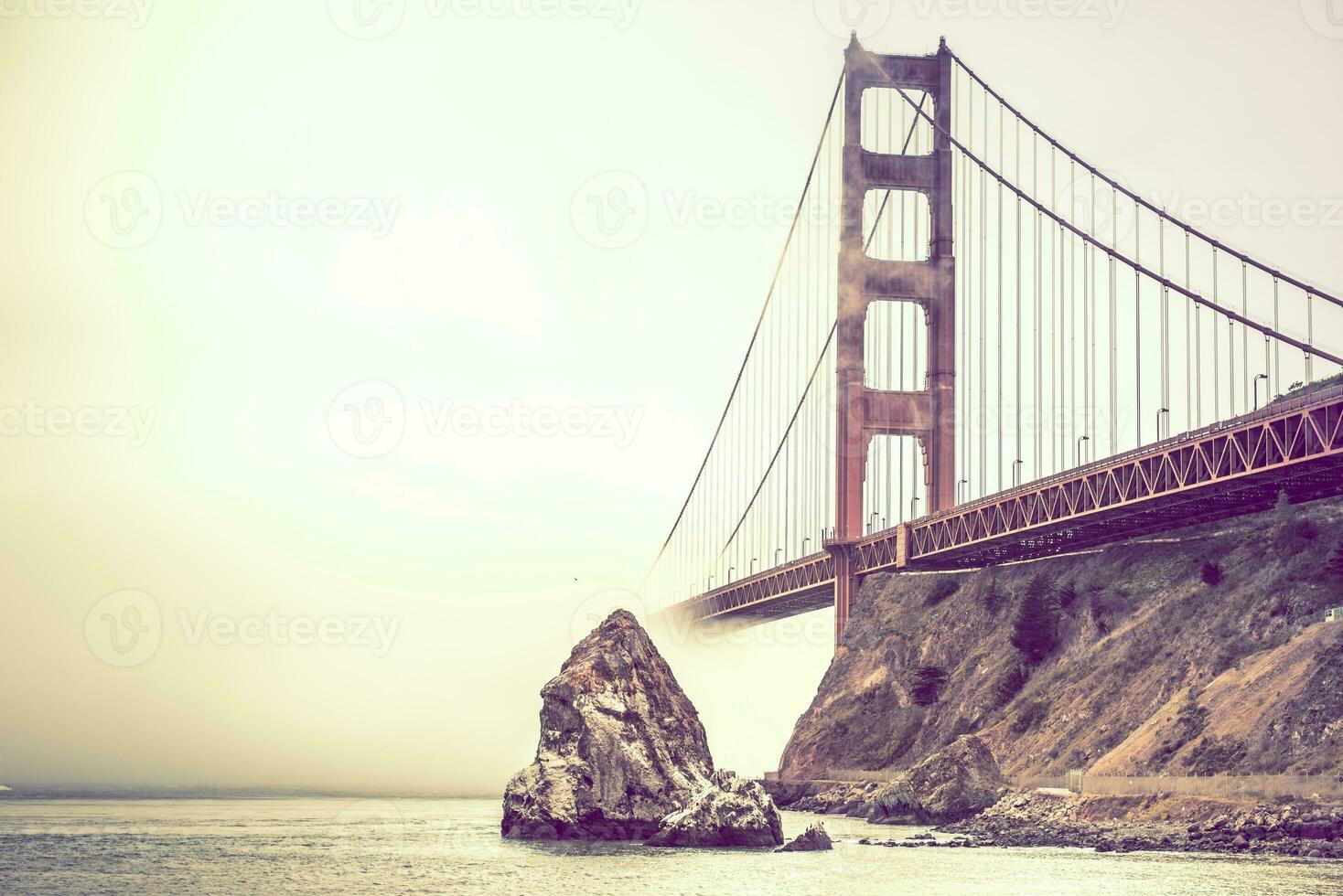 Golden Gate in Fog photo