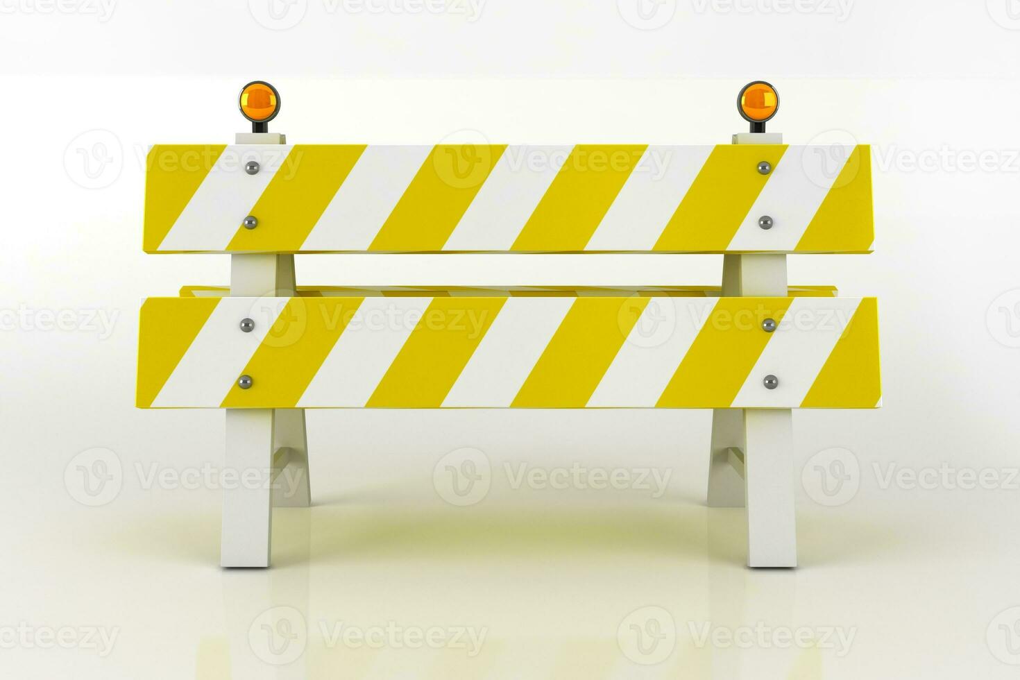 Road Barricade Sign photo