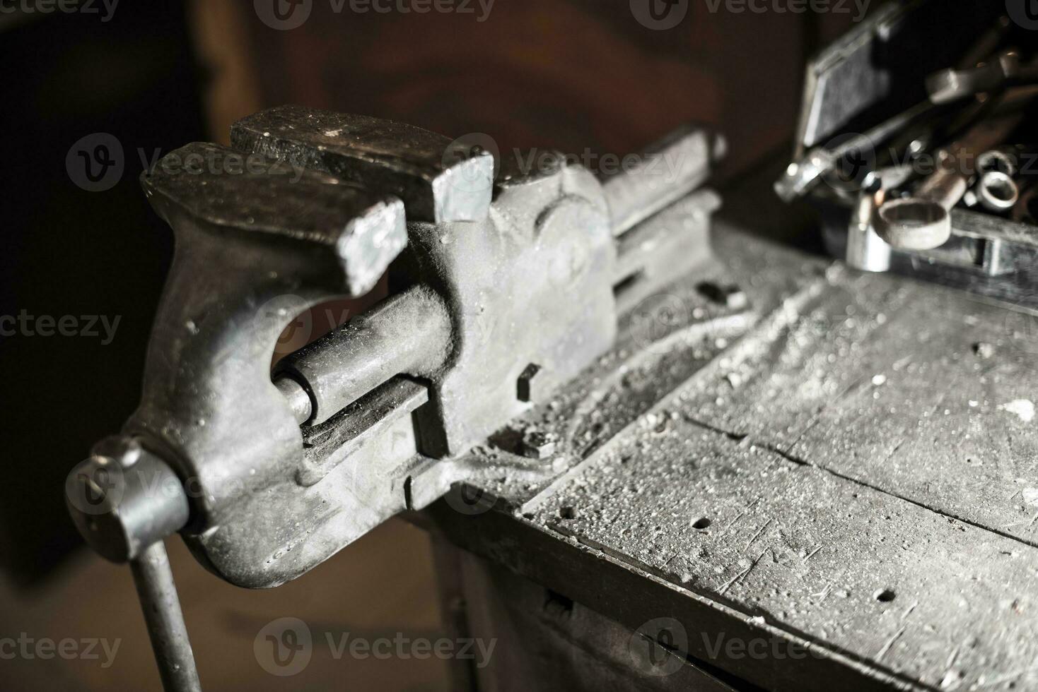 Iron Vice in Workshop photo