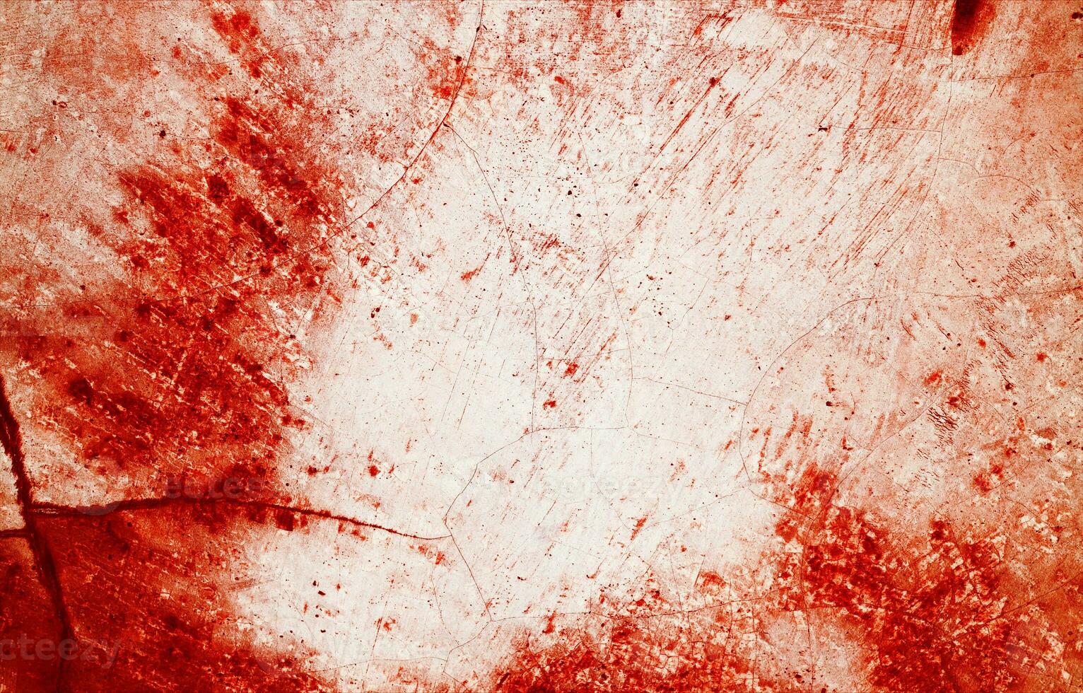 salpicaduras de rojo pintar asemejarse a Fresco sangre, su dentado bordes contribuyendo a un sentido de malestar el manchas, recordativo de Víspera de Todos los Santos horrores foto