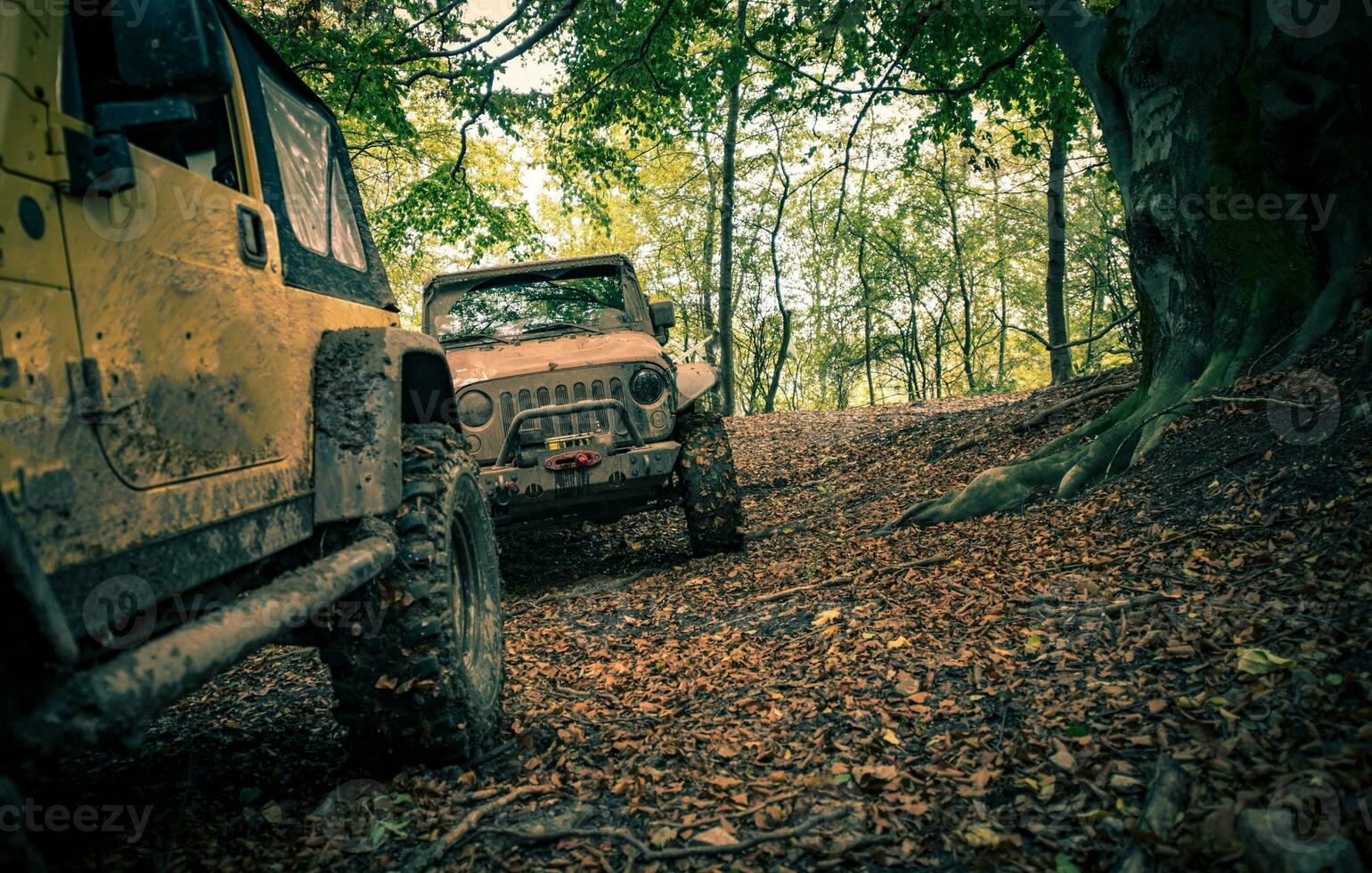 lodoso 4x4 fuera del camino sendero foto